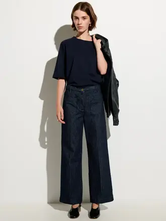 SESSÙN Serge t-shirt ample navy