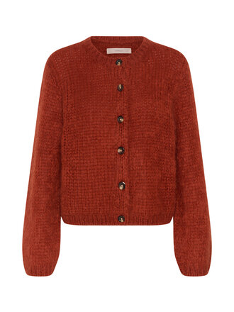 INWEAR Jetra cardigan red ochre