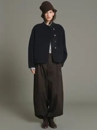 SOEUR Windsor coat deep navy