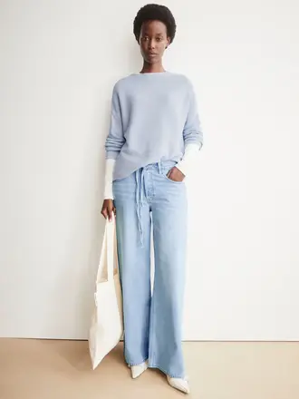 ARMED ANGELS Merinaa sweater mistblue