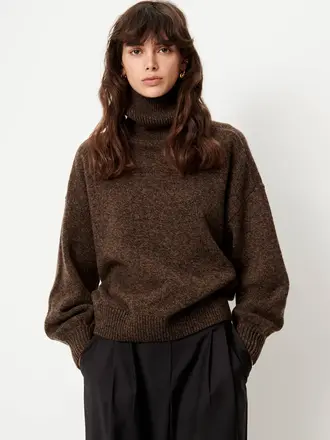 SESSÙN Niko pull dark stone