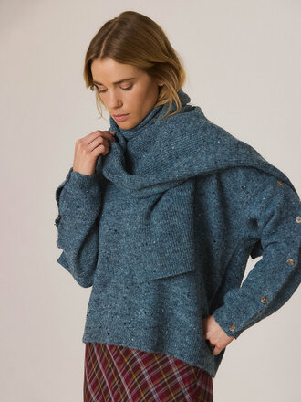 INDI & COLD Plomo foulard RD665