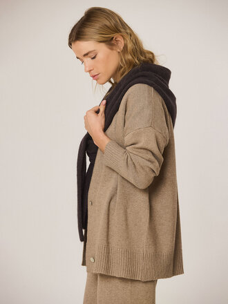 INDI & COLD Chocolate scarf MO685
