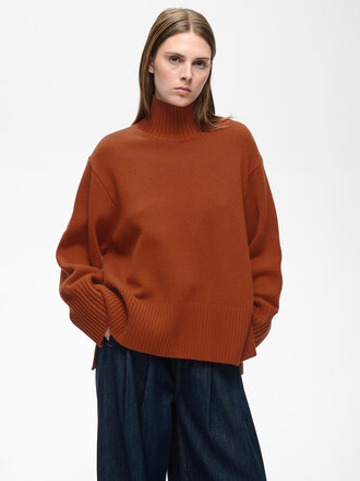 INWEAR Gea highneck brandy