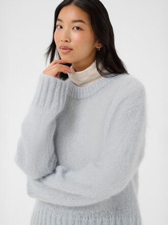 PART TWO Sille pull gray dawn
