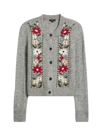 RAILS Millie cardigan grey flora