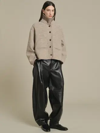 SOEUR Olympe jacket beige gris