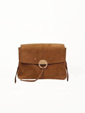 VANESSA BRUNO Large Othilia handbag hazelnut