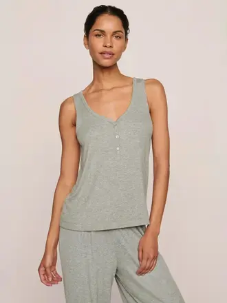 EBERJEY Dream rib v neck tank