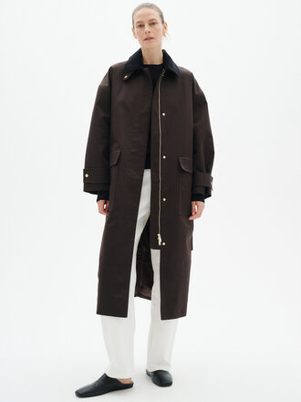 INWEAR Huntery coat chocolate