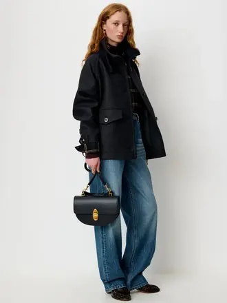 SESSÙN Lee wooly jacket carbonella