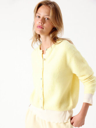 AMERICAN VINTAGE Vito cardigan citronnier