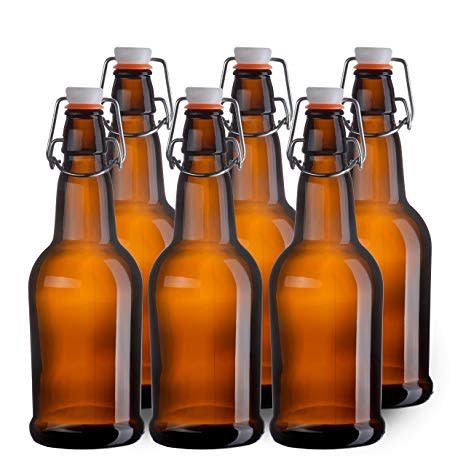 16 Oz. Flip Top Beer Bottles | Craft a Brew