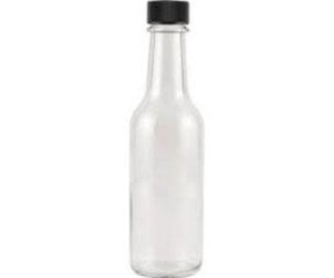 Clear Glass Woozy Bottles, 12 Oz - Case of 12