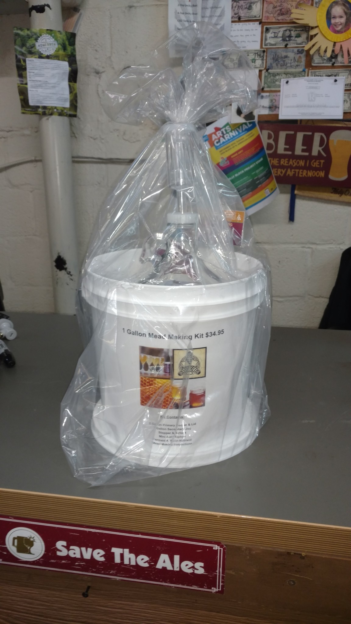 HomeBrewStuff NanoMeadery Kit d'hydromel Deluxe 1 gallon , hydromel