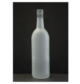 750 ML Frosted Wine Bottle