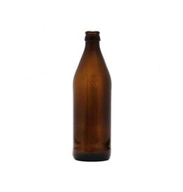 500ml Glass Euro Bottle (case of 12) 16.9 oz Belgian