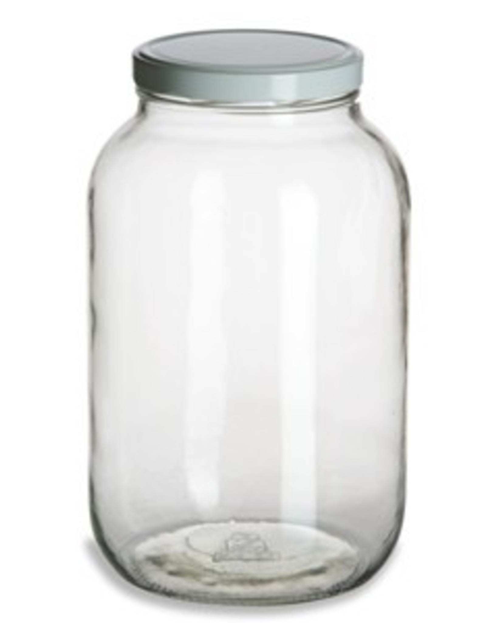 One Gallon Wide Mouth Glass Jar With Lid