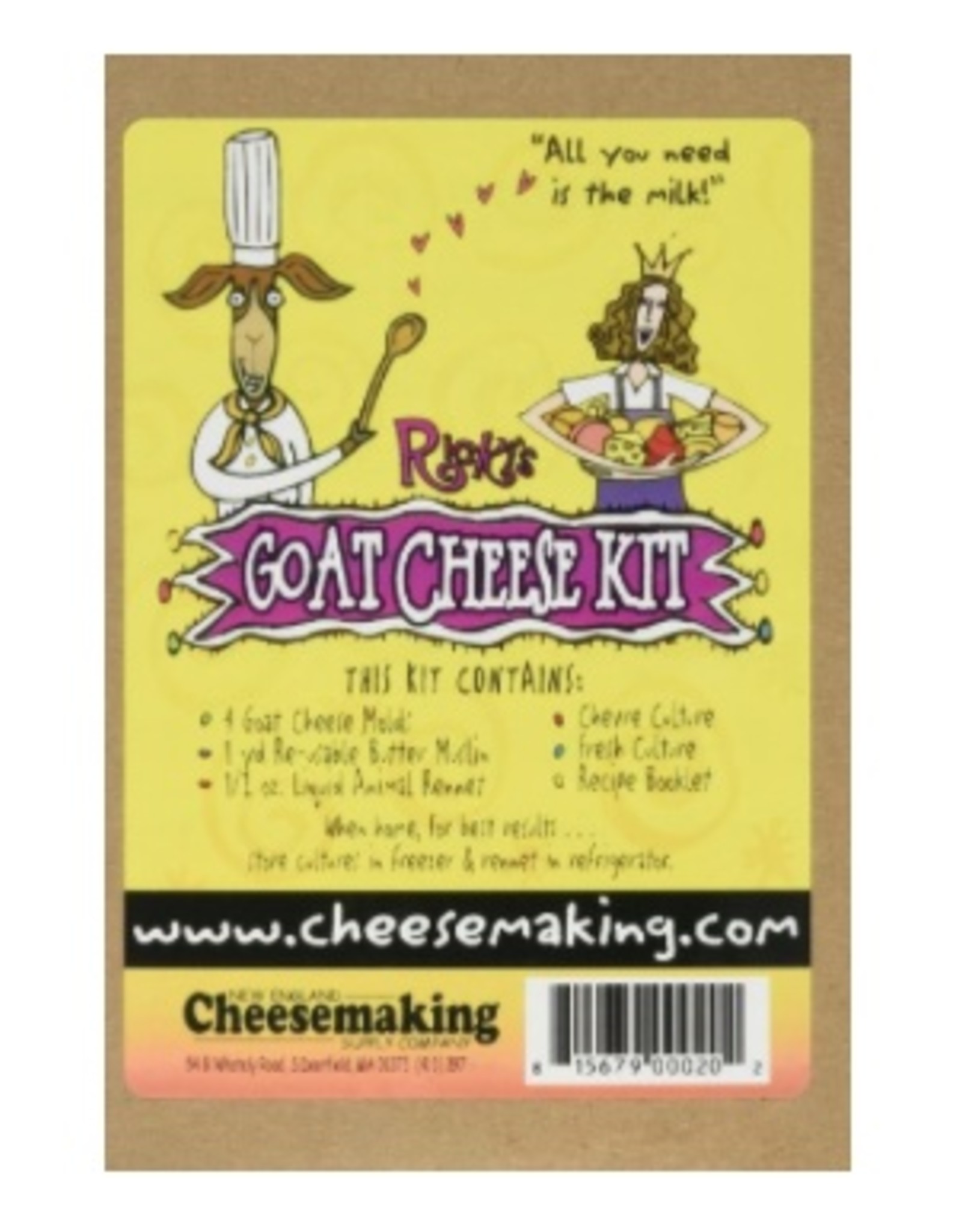 Ricki Goat Cheese Kit