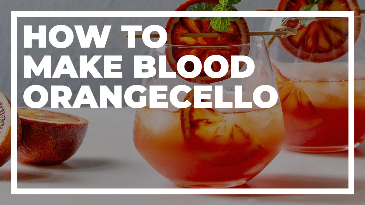 How to Make Blood Orangecello