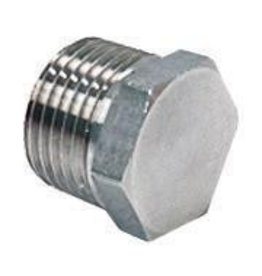 1/2'' NPT SS Hex Plug for Kettles