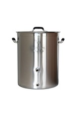 8 Gallon Brewers Beast Brewing Kettle W/ Two Ports