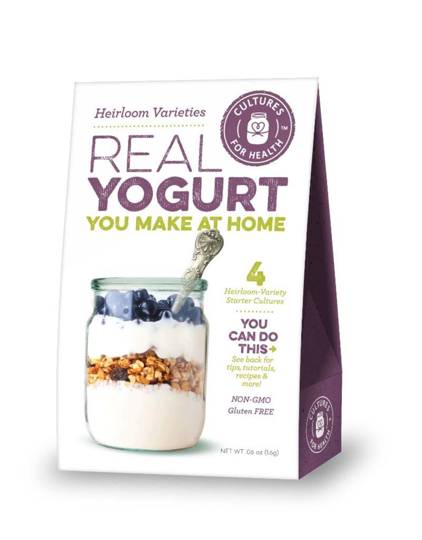Yogurt (Heirloom Varities) Starter Culture (Cultures for Health)