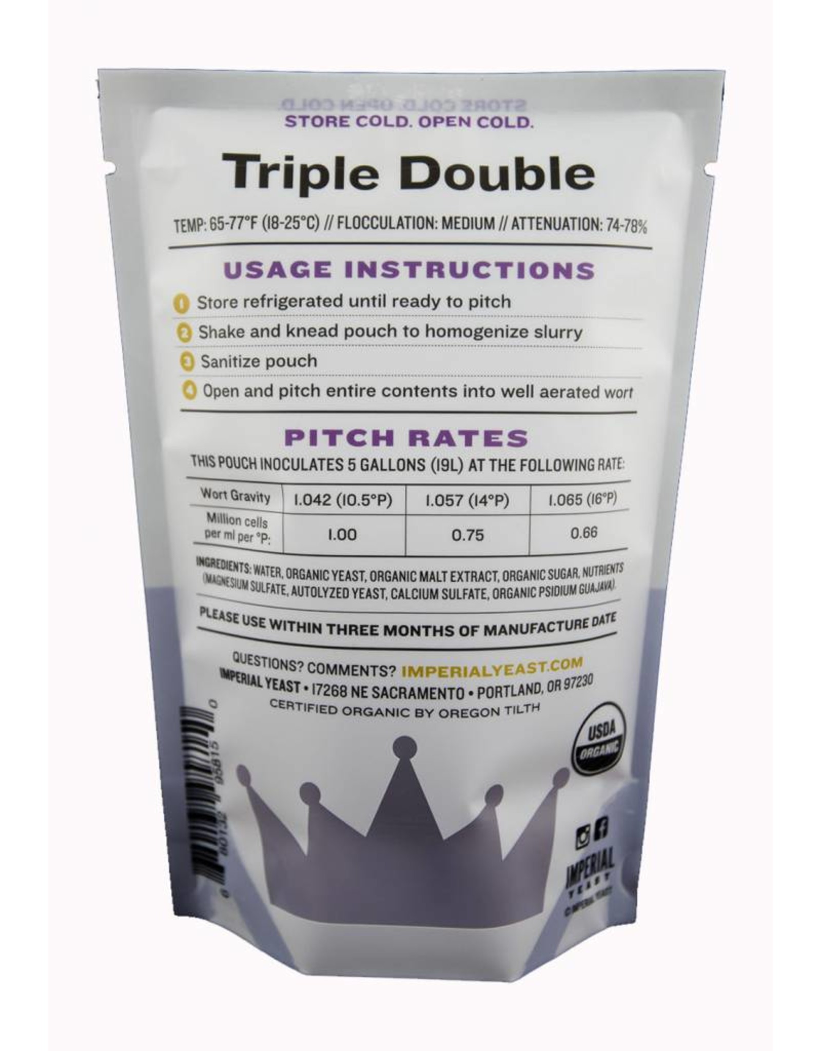 Imperial Yeast Imperial Yeast B48 - Triple Double