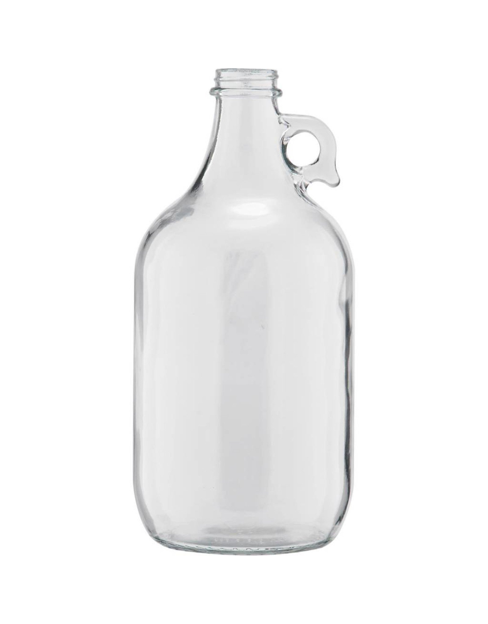 One Gallon Clear Glass Jug with Handle