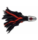 C & H Lures Trolling Feather 1/2 Red/Black