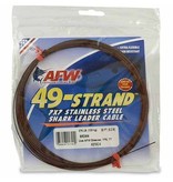 AFW 49-Strand Stainless Shark Leader Cable