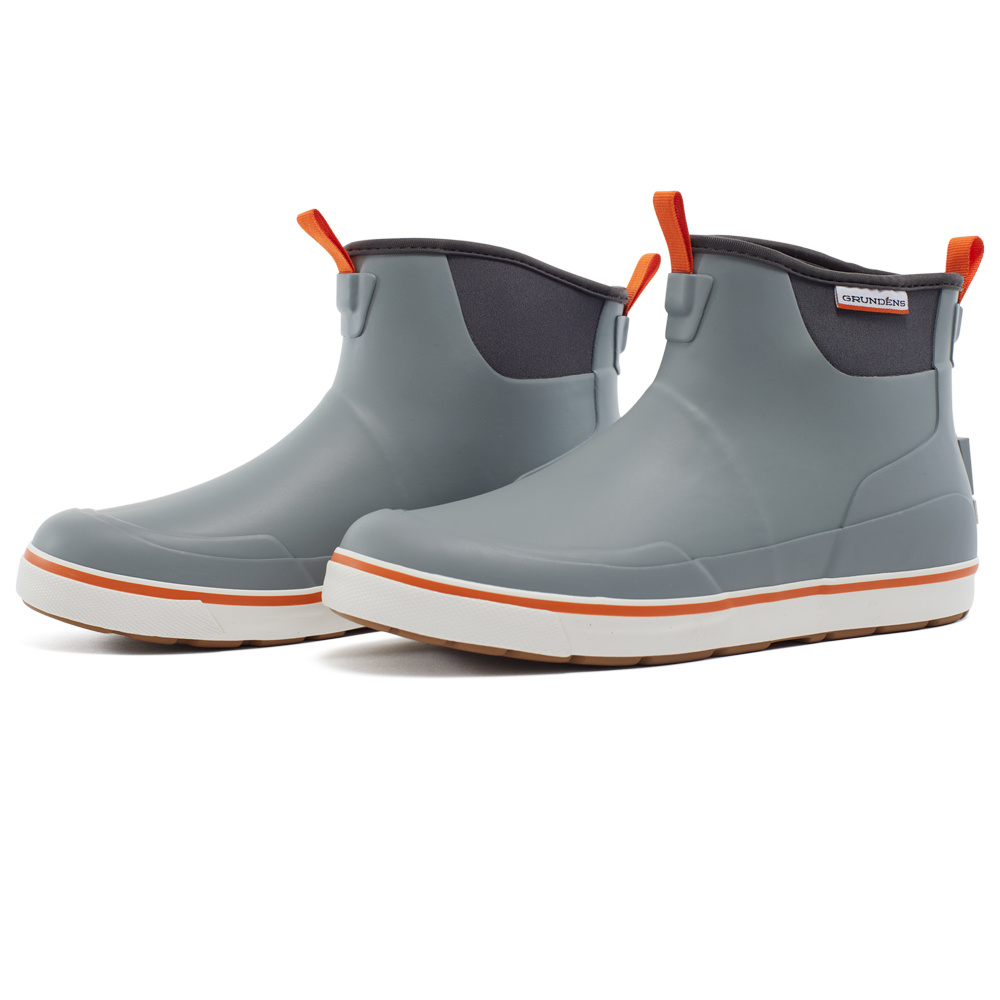 Grundens Deck-Boss Ankle Boot - Monument Gray