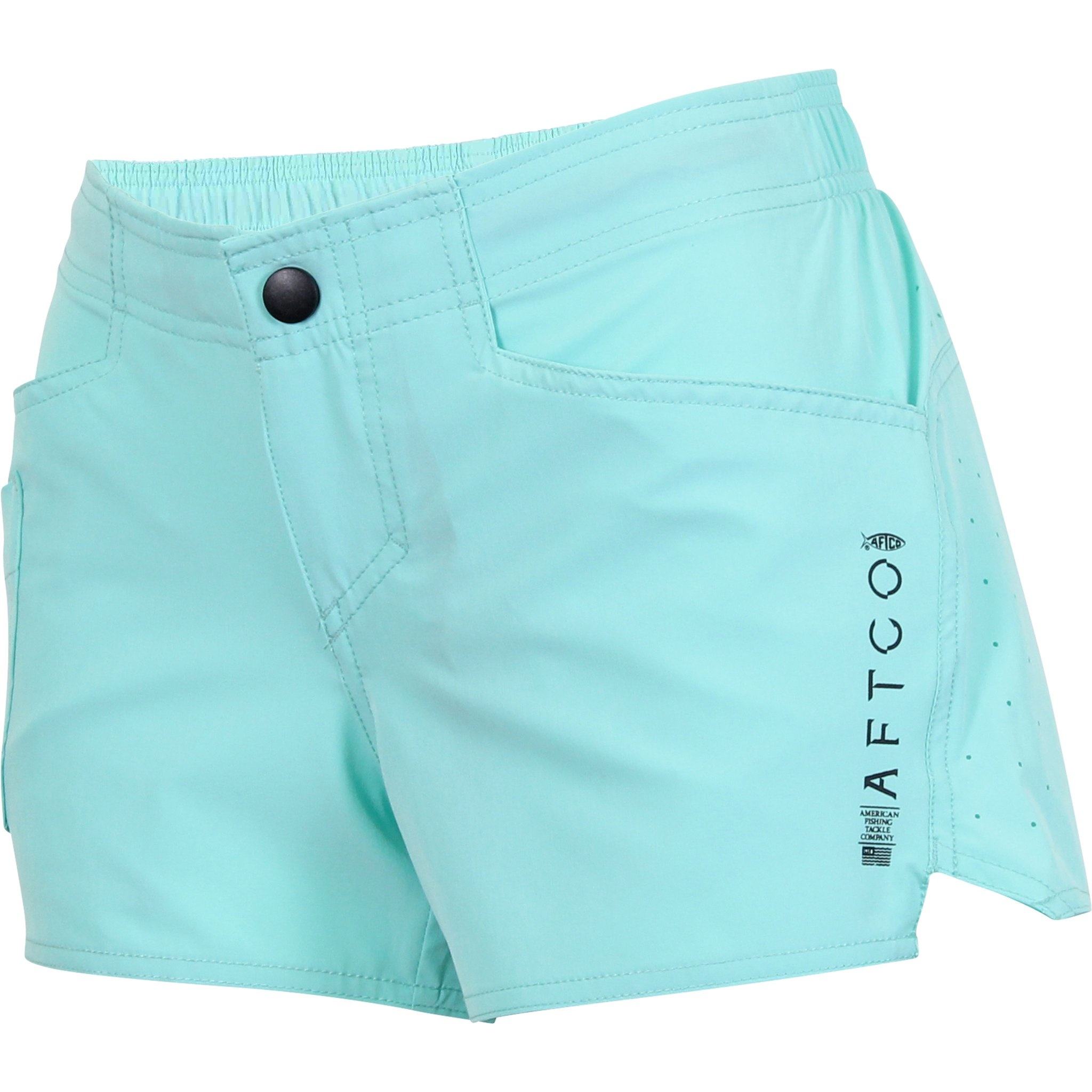 Aftco Women's Microbyte Fishing Shorts Mint - Tackle Center Of