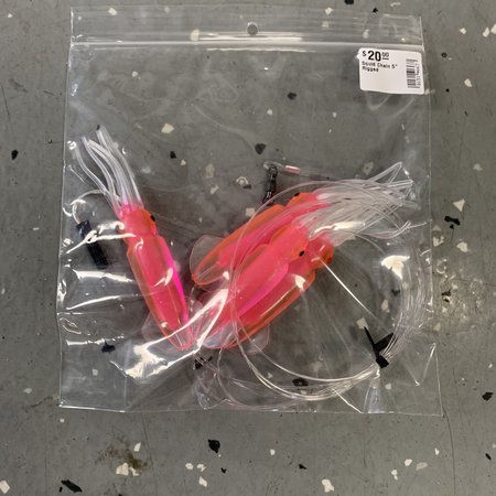 Peg Leg Squid Chain Rigged