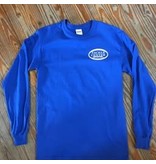 Tackle Center Long Sleeve T-Shirt Blue