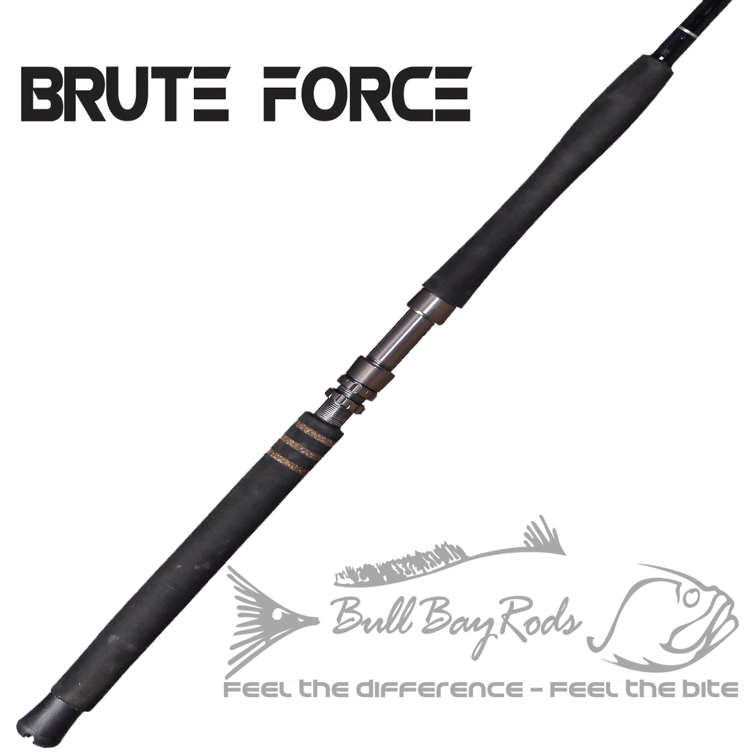 Bull Bay Brute Force 7' 20-40# Boat Rod Conv BBRBF2040-C