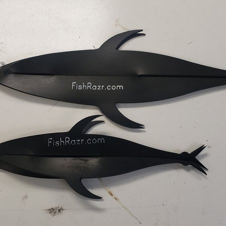 Fish Razr FR721 3-D Tuna FlapZ Dredge 10"