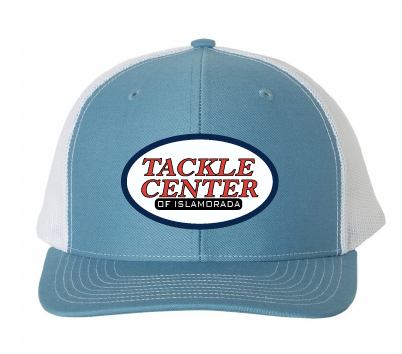 Tackle Center Cyan/White Hat