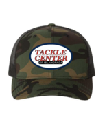 Tackle Center Camo/Black Mesh Hat