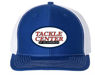 Tackle Center Hat Royal Blue/White Mesh