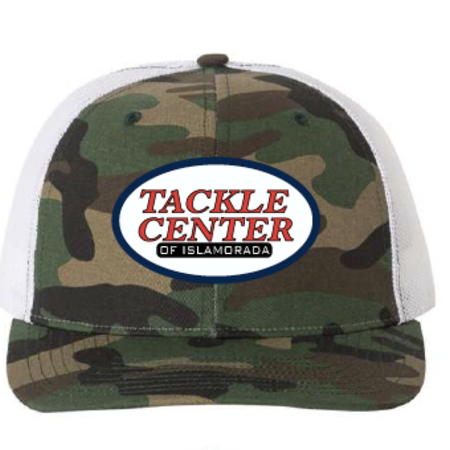 Tackle Center Camo/White Hat