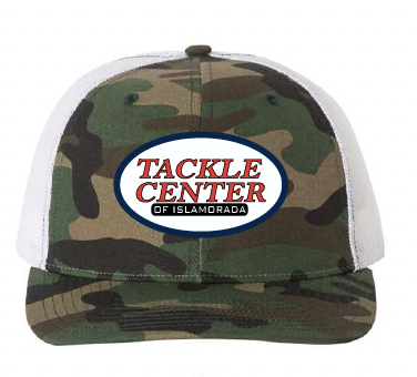 Tackle Center Camo/White Hat
