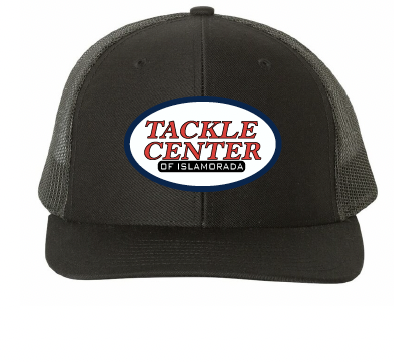 Tackle Center Hat Black/Black Mesh