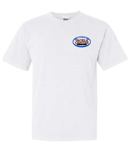 Tackle Center Tackle Center Comfort Fit SS T-Shirt White