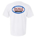 Tackle Center White Comfort Fit Short Sleeve T-Shirt