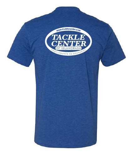 Tackle Center Comfort Fit SS Shirt Royal Blue