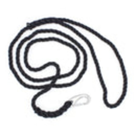 Calcutta Rod Leash Stainless Steel Hook Black