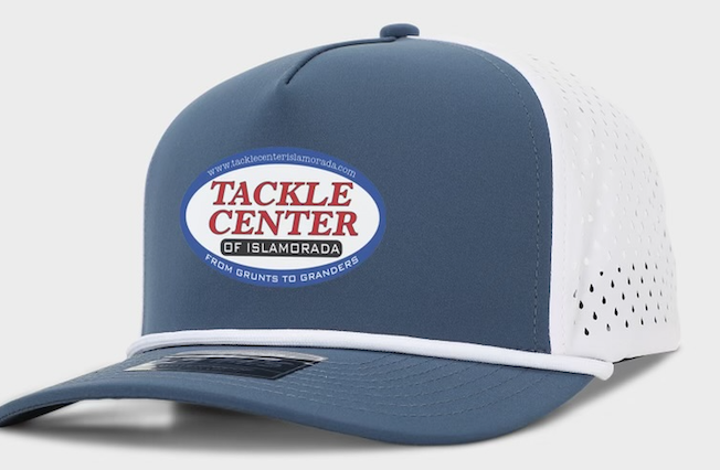 Tackle Center Dry Fit Hat Deep Blue/White with Rope 5P