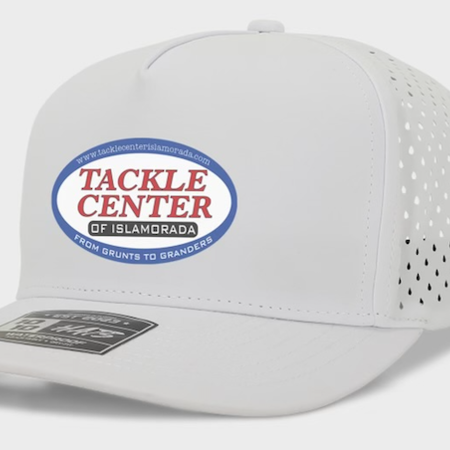 Tackle Center Dry Fit Hat White