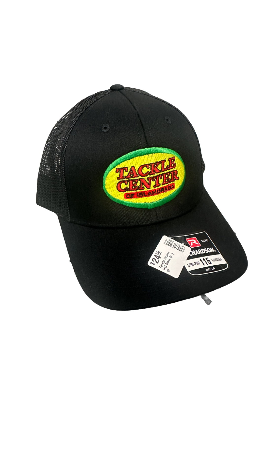 Tackle Center Hat Black (r, y, g)